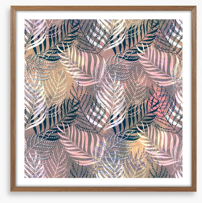 Pink palm fall