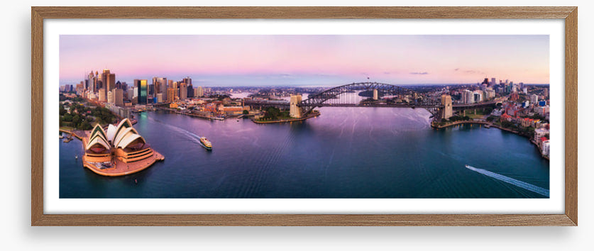 Sydney dawn panorama