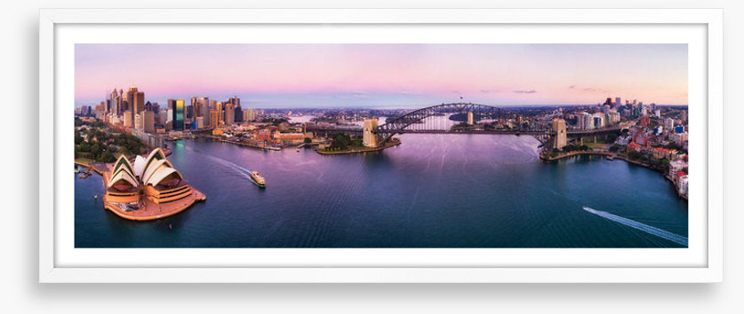 Sydney dawn panorama