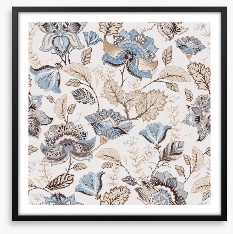 Soft paisley petals