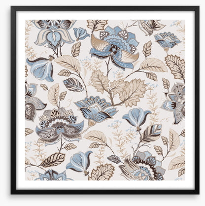 Soft paisley petals