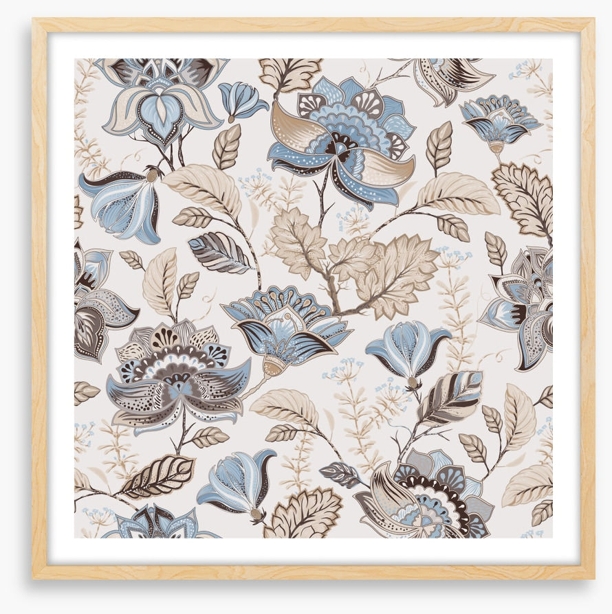 Soft paisley petals