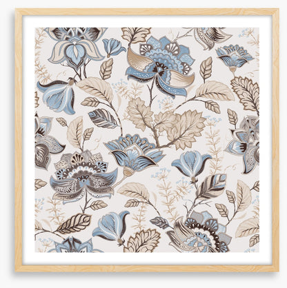 Soft paisley petals