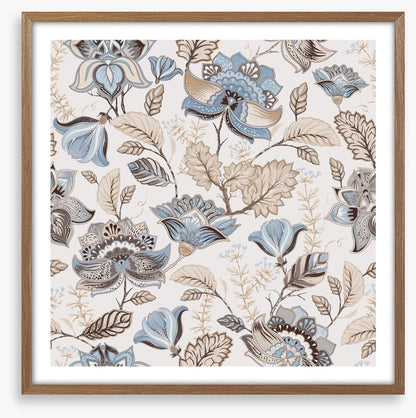 Soft paisley petals