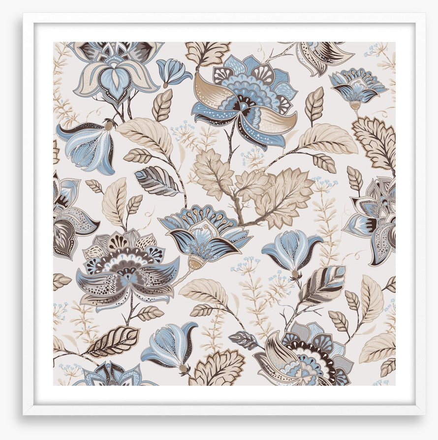 Soft paisley petals