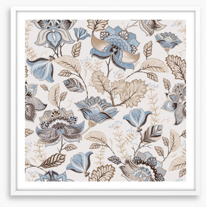 Soft paisley petals