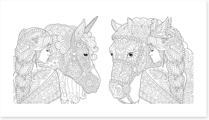 Colour me princesses