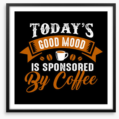 Sponsored by coffee