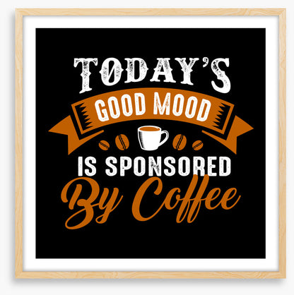 Sponsored by coffee