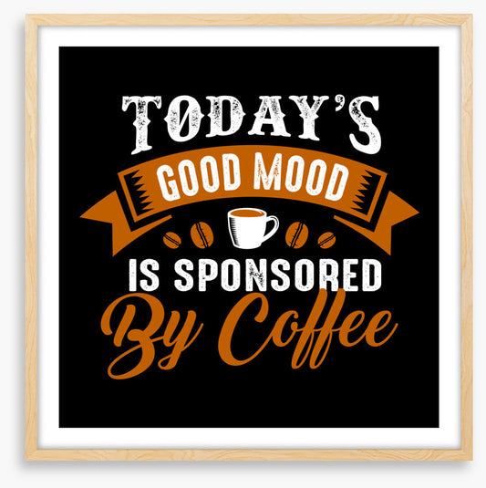 Sponsored by coffee