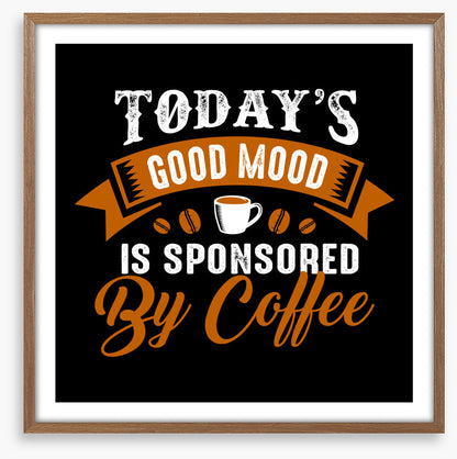 Sponsored by coffee