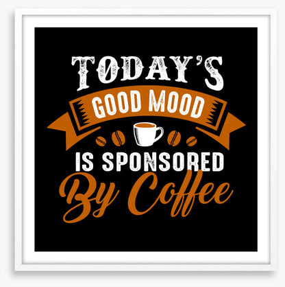 Sponsored by coffee