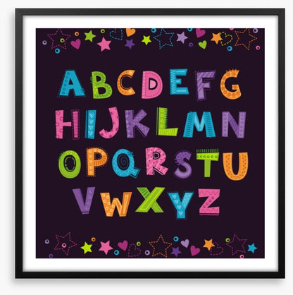 Alphabet and Numbers