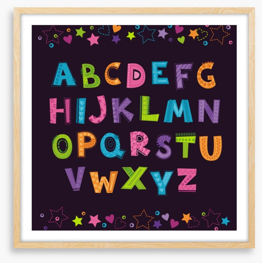 Alphabet and Numbers