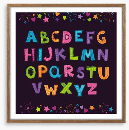 Alphabet and Numbers