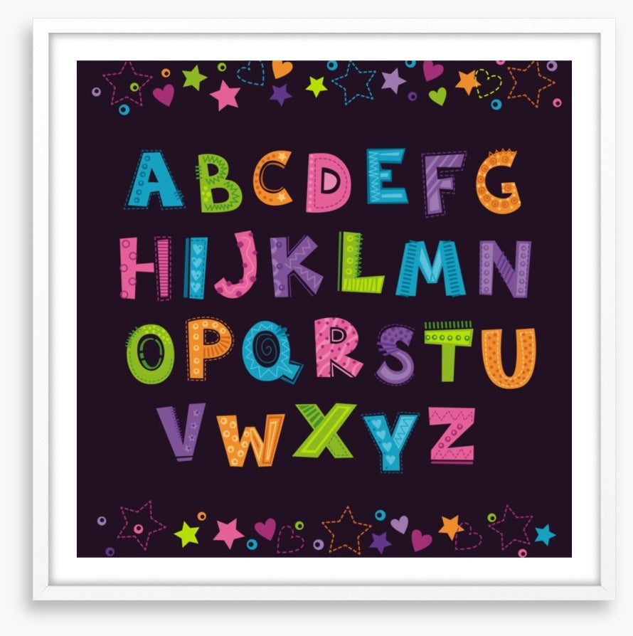 Alphabet and Numbers