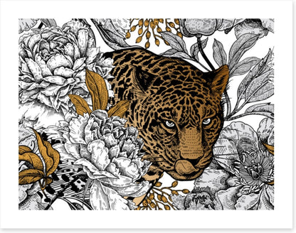 The leopard garden