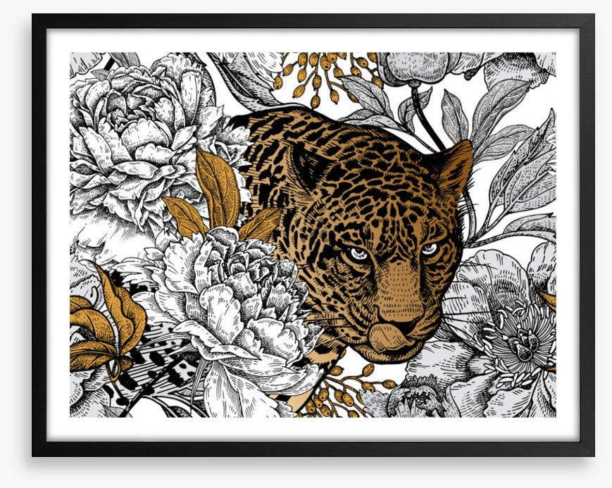 The leopard garden