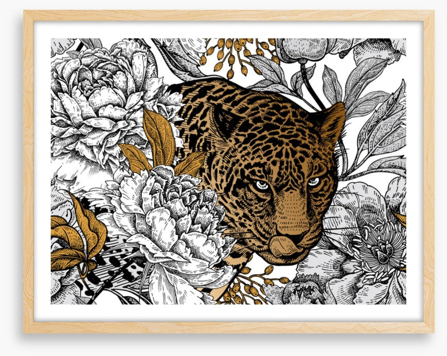 The leopard garden