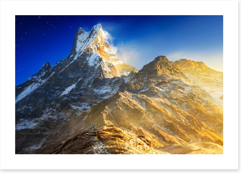 Machapuchare peak