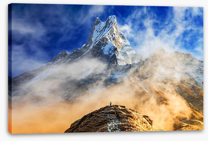 Machapuchare versus man