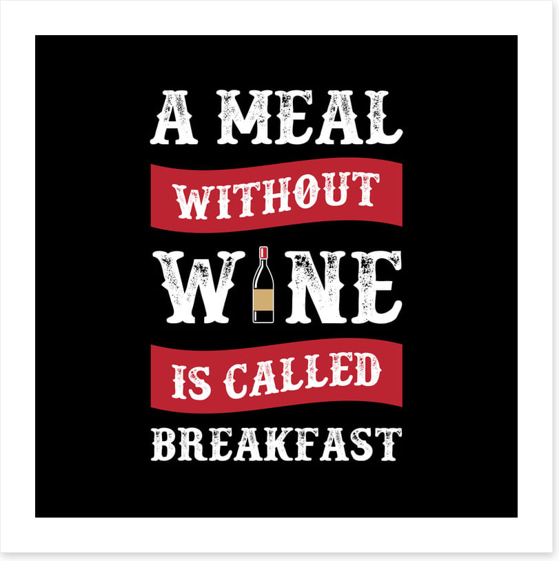 A meal without wine
