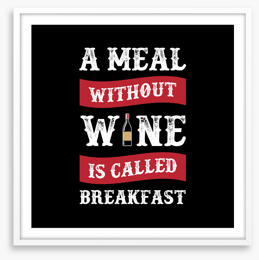A meal without wine