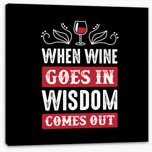 Wisdom of wine