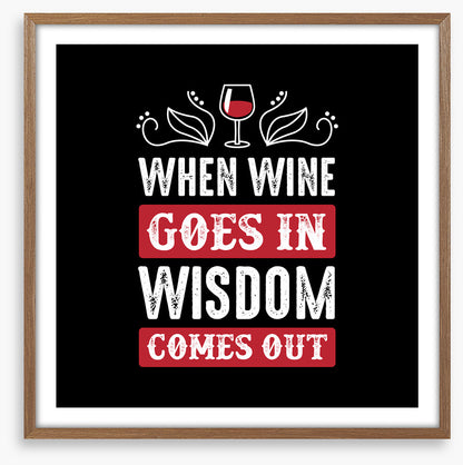 Wisdom of wine
