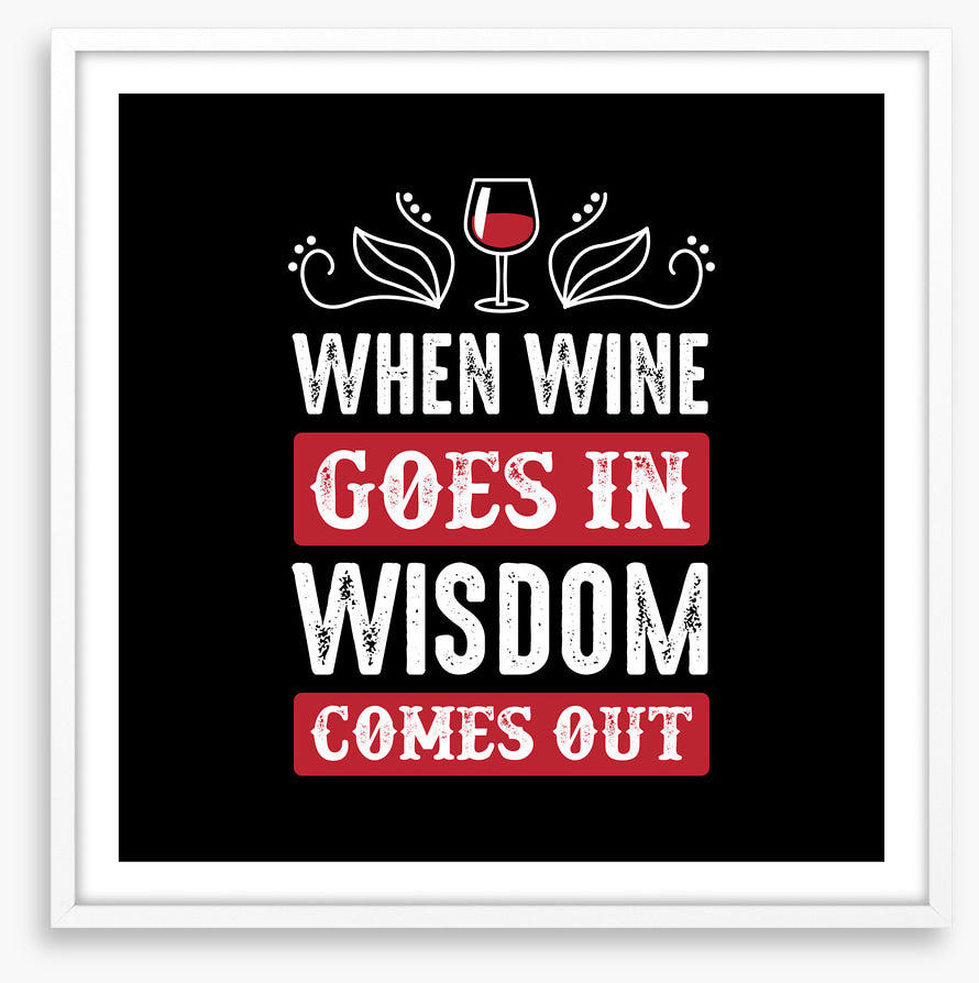 Wisdom of wine