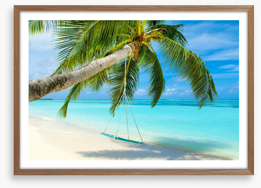 Swing by the sea