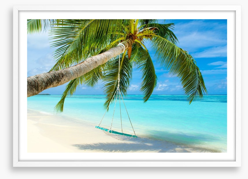 Swing by the sea