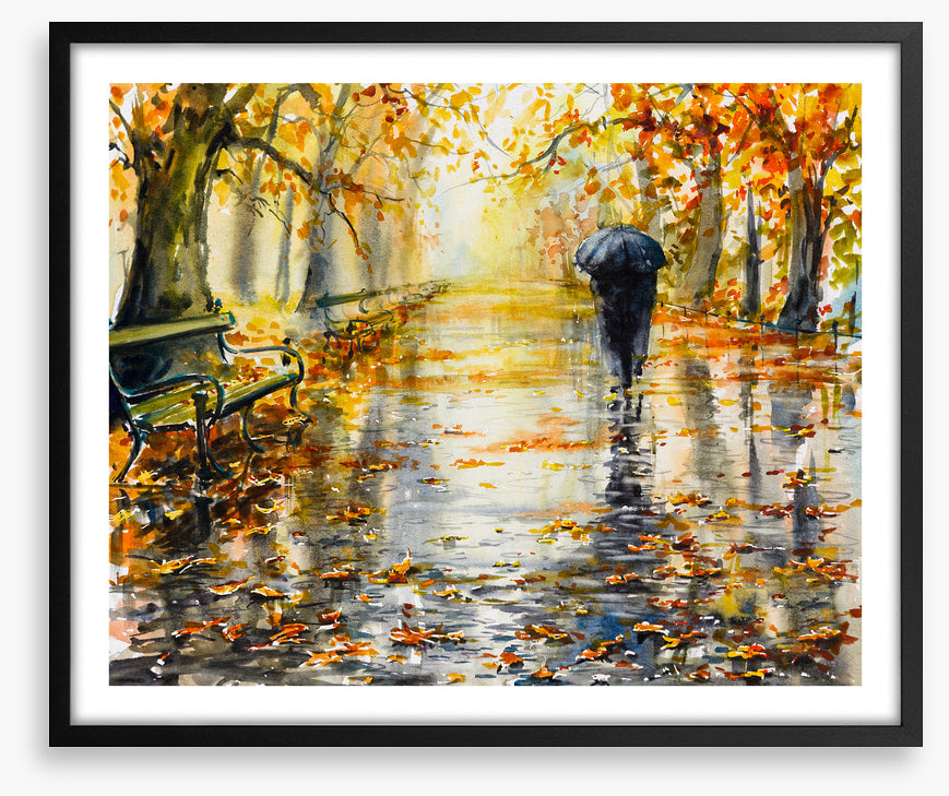Alone in autumn