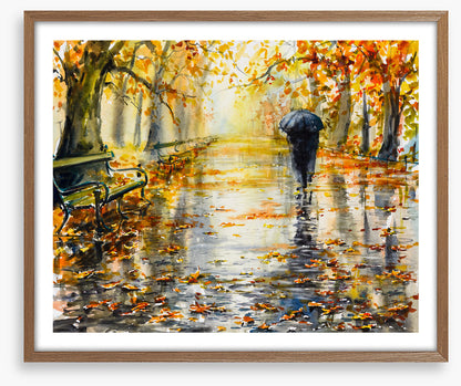 Alone in autumn