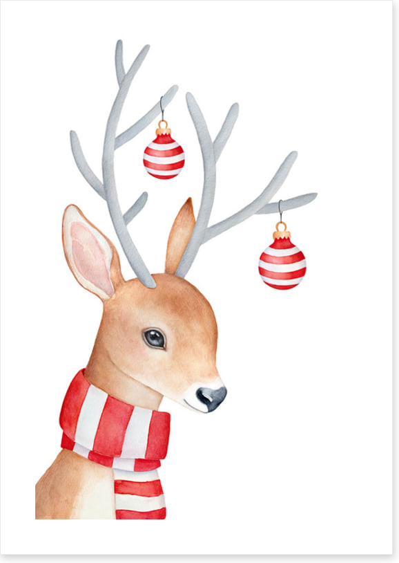 Reindeer stripes