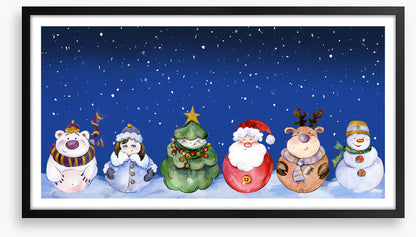 Festive friends