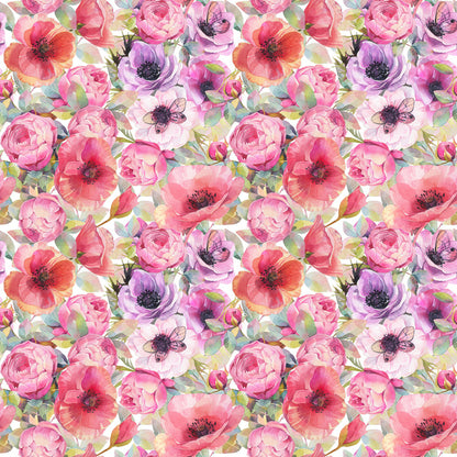 Rosy poppies