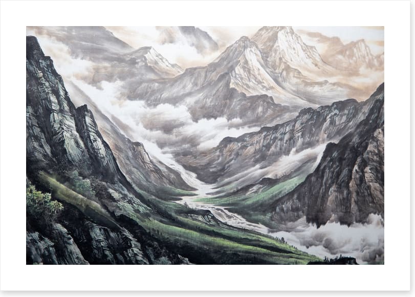 Mistfall in the valley