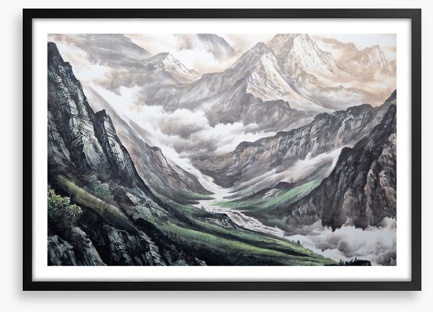 Mistfall in the valley