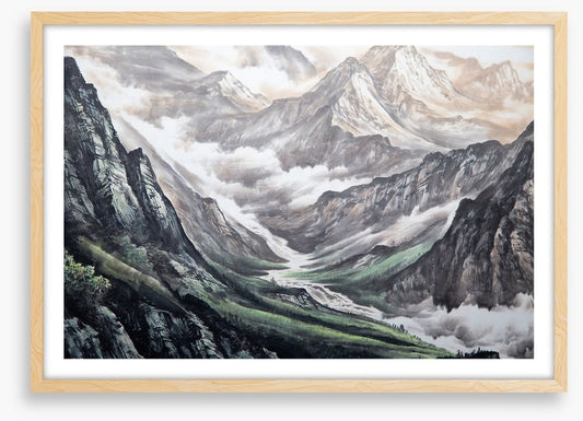 Mistfall in the valley