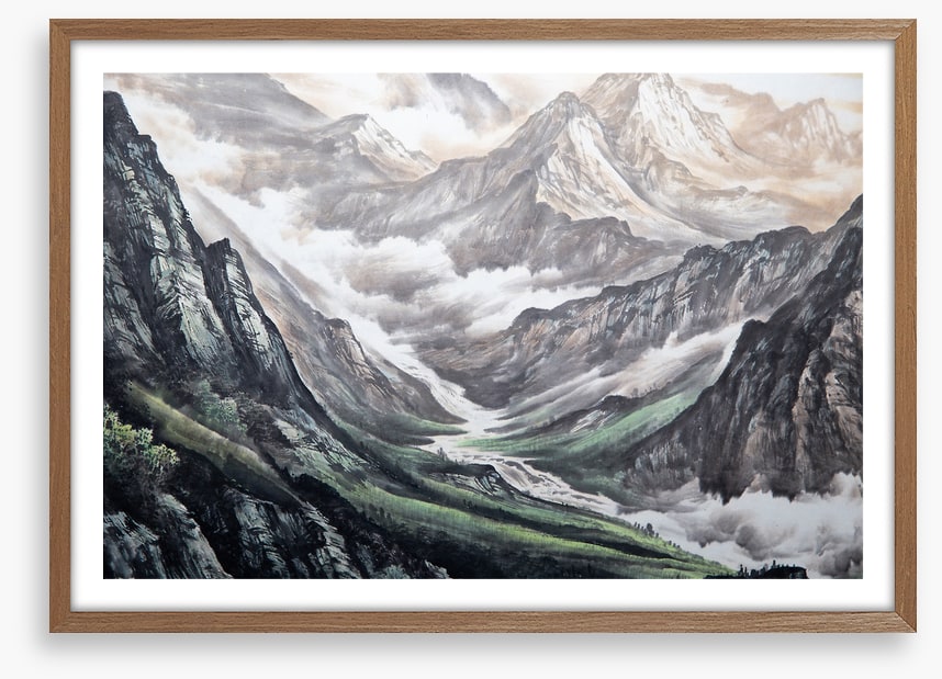 Mistfall in the valley