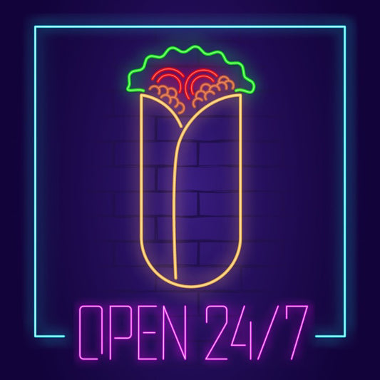 Neon wrap