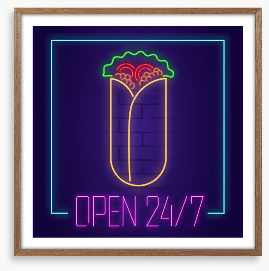 Neon wrap