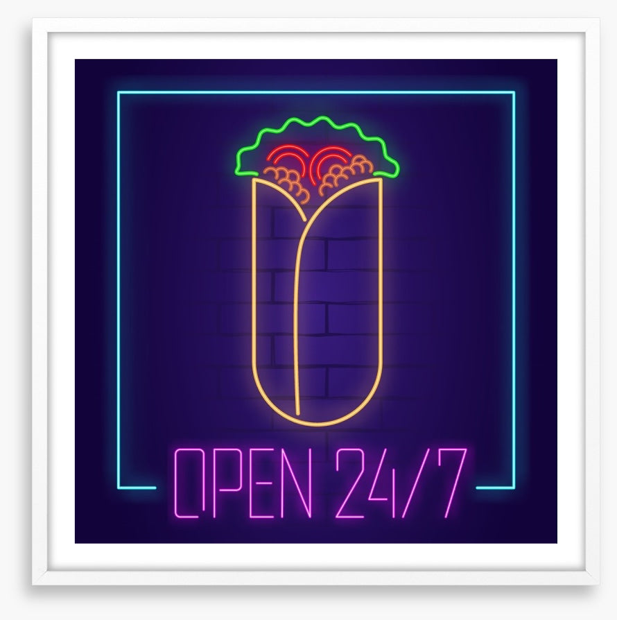 Neon wrap