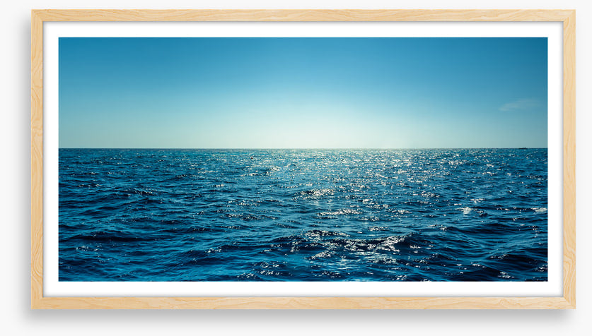 The open ocean