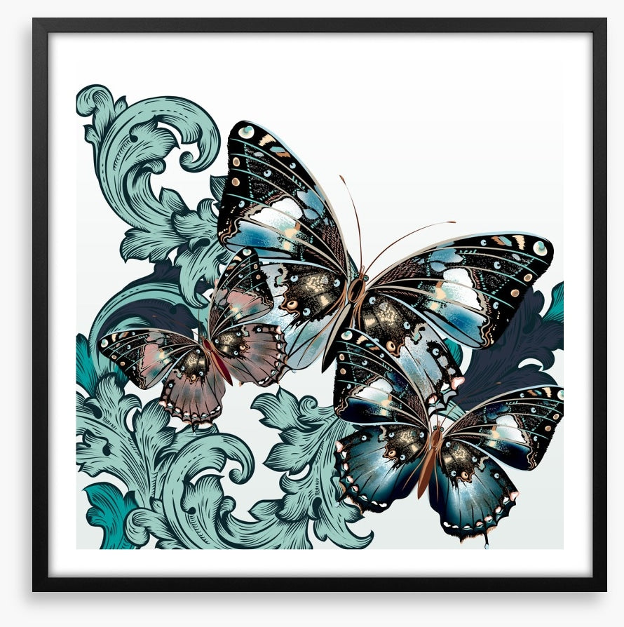 Butterfly brocade