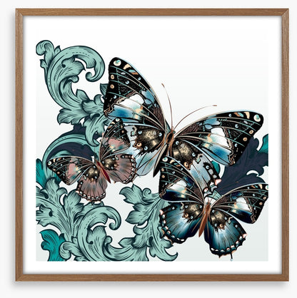 Butterfly brocade