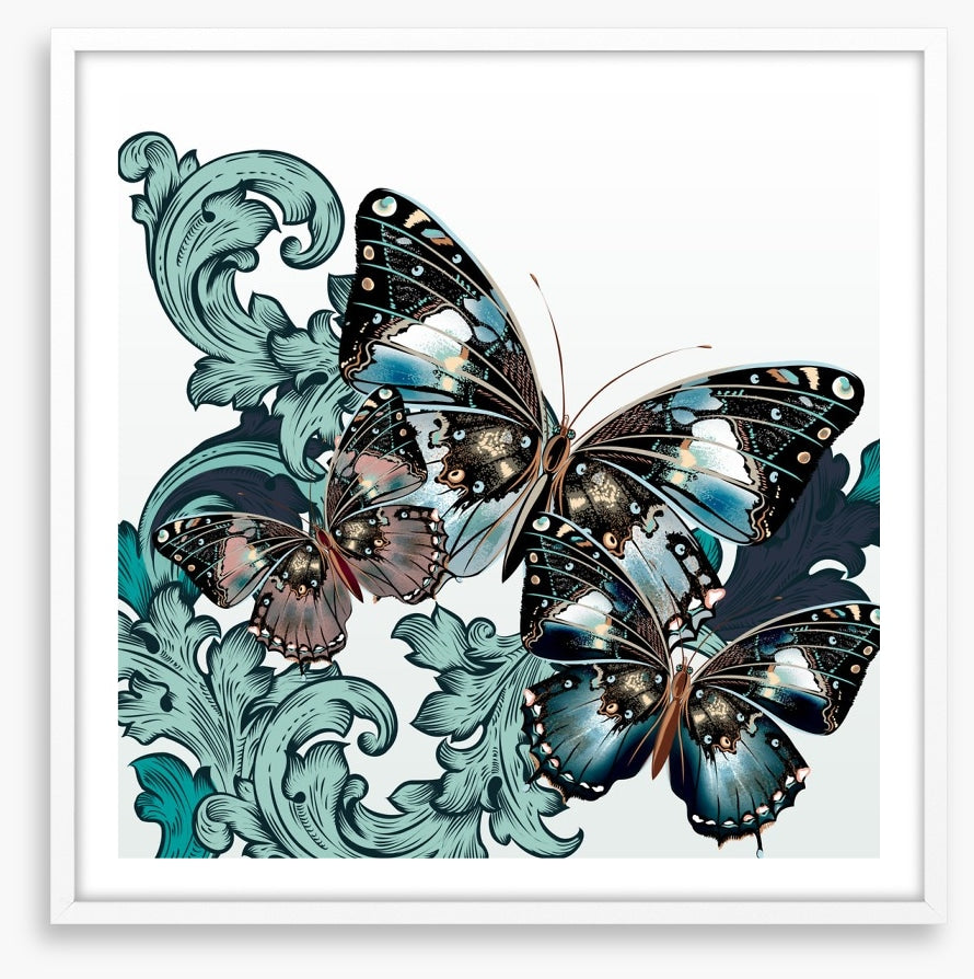 Butterfly brocade