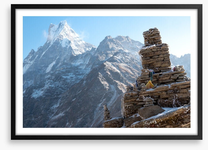 Alongside Machapuchare