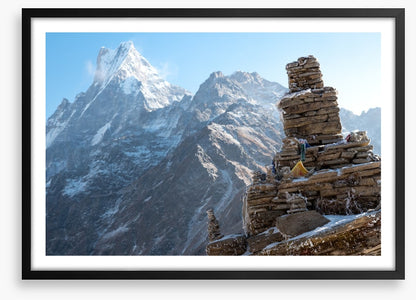 Alongside Machapuchare